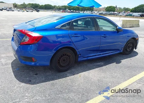 2016 Honda Civic Lx из США, поврежденный, VIN 19XFC2F50GE206632